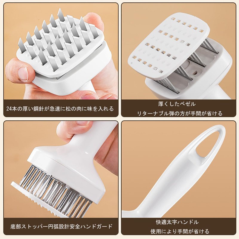 LUYING Meat Cutting Machine, Meat Tenderizer, Meat Tenderizer, Meat Stiffener,