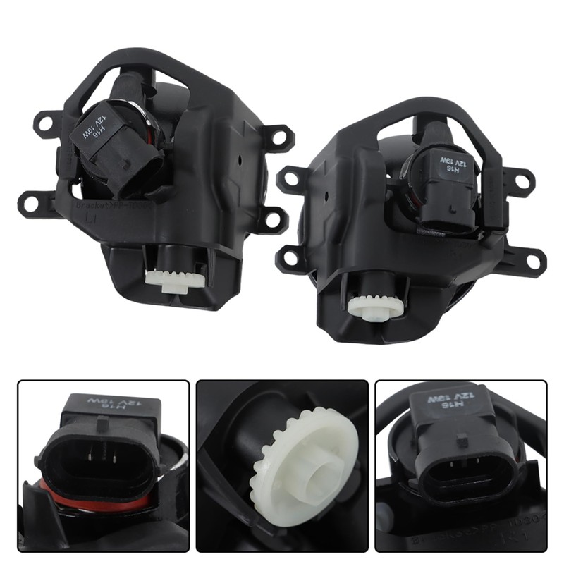 waltyotur Pair Driving Fog Lamps Assembly Replacement for RAV4 2016