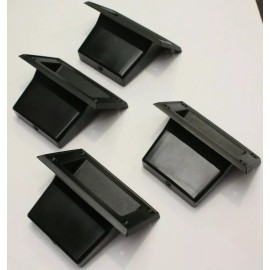 Penn Elcom Set of 4 Black Plastic Pocket Handles For Speaker Cabinets PA DJ