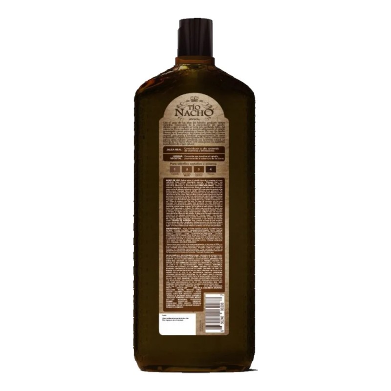 Shampoo Efecto Anti Canas Henna Egipcia Uso Diario Tio Nacho