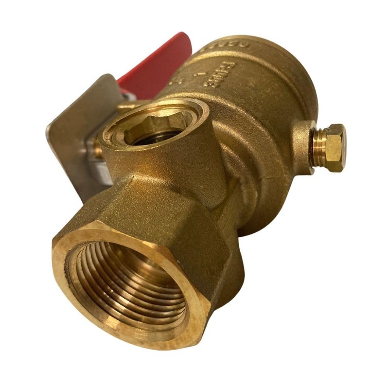 rust proof Full Port Brass Test and a durable Drain