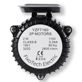 Commercial Ice Maker Water Pump | Quiet 110V 2W Replacement Part Compatible with Vevor, Scotsman & Hoshizaki | Easy 3/8" NPT Install for Restaurant & Bar Ice Machine Repair