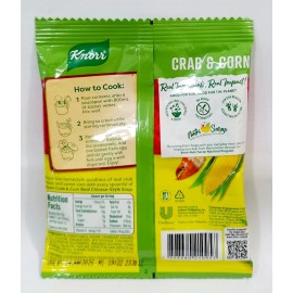KNORR Real Chinese Soup CRAB & CORN (4 Packs X 55g) FREE SHIPPING!