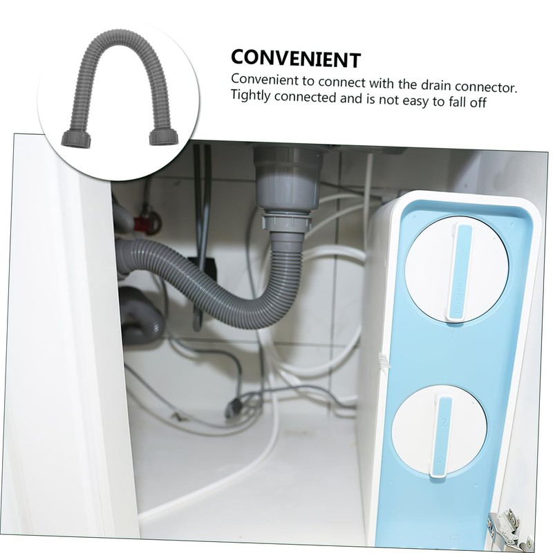 ARTIBETTER Flexible Drain Pipe with Internal Thread, Expandable Drain Pipe