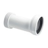 McAlpine CON5 20mm Offset Adjustable Length Rigid WC Connector, White