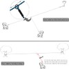 BTINESFUL 12FT 20FT 30FT 50FT Reflective Dog Tie Out for