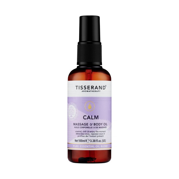 Tisserand Massage and Body Oil - Natural Essential Oils Blend