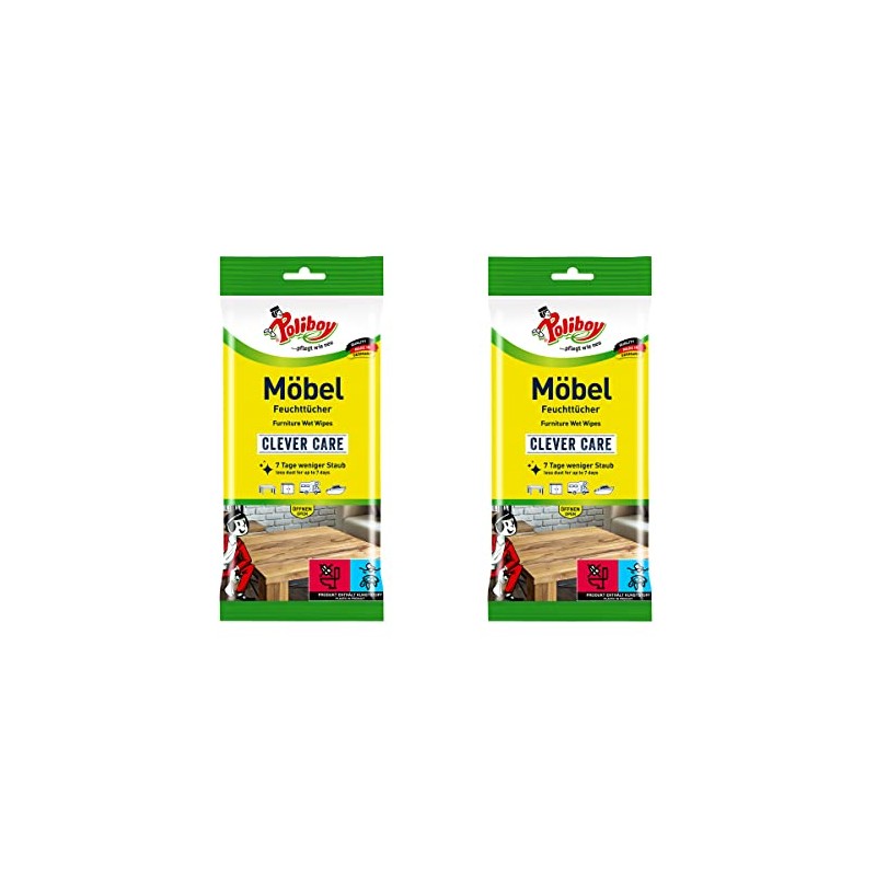 Poliboy Wet Wipes / Cleaning Wipes, Various Types and Pack