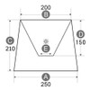 [H – 25200] Lower 150 mm Holder Shade Holder Shade Lamp Shade Replacement,