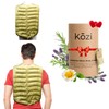 Kozi Weighted Heating Pad Microwavable|Hot & Cold Aromatherapy Neck and