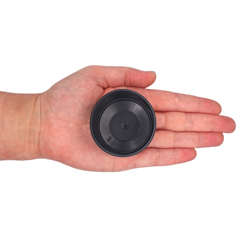 SKIR'CO Pack of 12 Fence Post Caps Round 45 mm