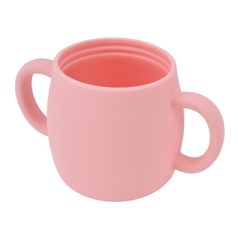 Silicone Toddler Cup Drop Proof Portable Baby Training Cup with