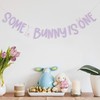Some Bunny Is One Banner - Easter 1st Birthday Banner
