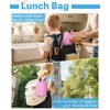 Neverwhy Kids Small Insulated Snack Bag Lunch Box,Collapsible Reusable Small