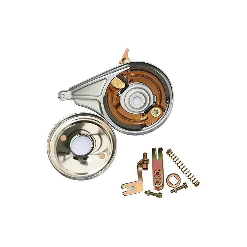 SHEAWA Universal Bicycle Brake Modification Kit Solid Metal Rear Wheel