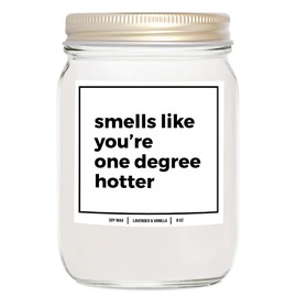 YouNique Designs Masters Degree Graduation Gifts 2024 PhD Graduation Candle 9oz, Funny Graduation for Doctoral Graduates, Grad School Students, Masters Graduation Gift Ideas (Lavender & Vanilla)