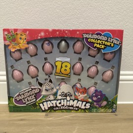 Spin Master Hatchimals Colleggtibles Diamond Lynx Collectors 18 Pack Figures New In box