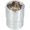 Koken 3415M-12 3/8 (9.5 mm) SQ. Double 4-Angle Socket 0.5