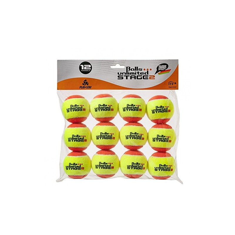 Balls ... unlimited Stage 2 (orange) Kinderbälle, Trainingsbälle 50% Druckreduziert,