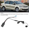 8Pin Car Microphone Adapter Bluetooth 5.0 AUX Audio Cable Music