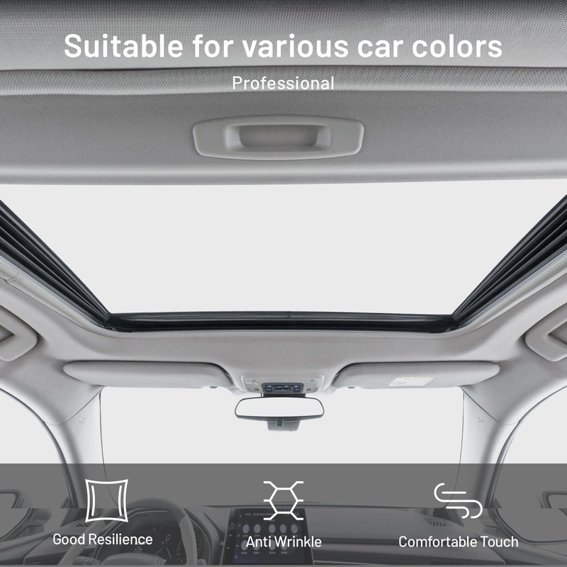 Babnecl Auto Headliner Fabric 96" L × 60" W Mesh