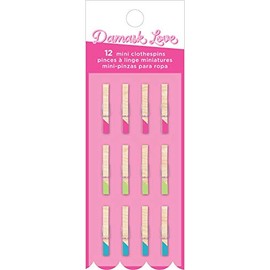 AMERICAN CRAFTS WRITE AT HOME CLTHPN MINI 12PK