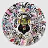100pcs Sugar Skull Stickers Vinyl Horror Mexican Day of Dead