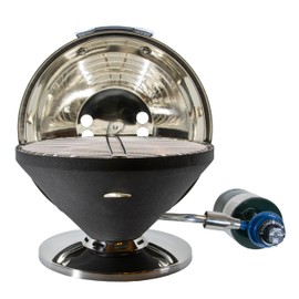 Magma C10-105-G Graphite Beach Fire Gas Grill | Portable Gas BBQ | Compact Propane Grill | Stylish Outdoor Cooker