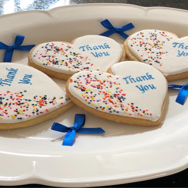 Maykito Heart Cookie Cutter Set-6 Pieces in Gratuated Size-Stainless Steel