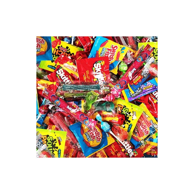 Bulk Candy Mix Variety Pack - Individually Wrapped Assorted Sweets