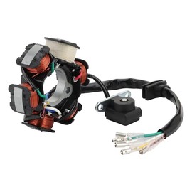 STATOOK Generator Stator Alternator 6 Coils 5 Wires for GY6 50-150cc Scooter ATV Quad Go Kart AC Ignition Replaces OEM 152QMI 157QMJ QMB139
