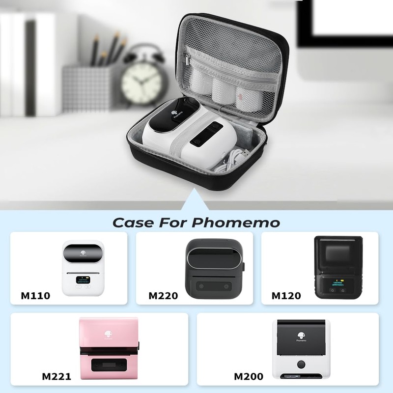 Phomemo M221 Case, black, Modern