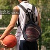 DILUSILK 1 Pcs Mesh Ball Bags, Drawstring Storage Single with