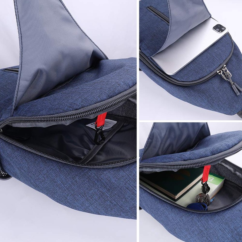 WATERFLY Sling Backpack Sling Bag Shoulder Backpack Shoulder Bag Adjustable