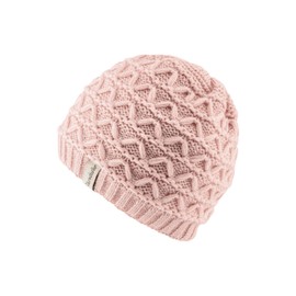 Sterntaler Girls' Knitted Hat Rainbow Without, Pale Pink