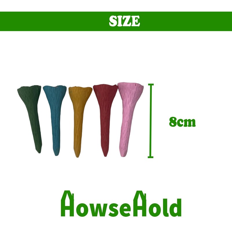 HowseHold Bee Drinking Cups for Garden Multicolour [Pack of 5]