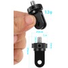 YAAAM Small 1/4 Conversion, Fixed Accessories, Various for GoPro Compatible,