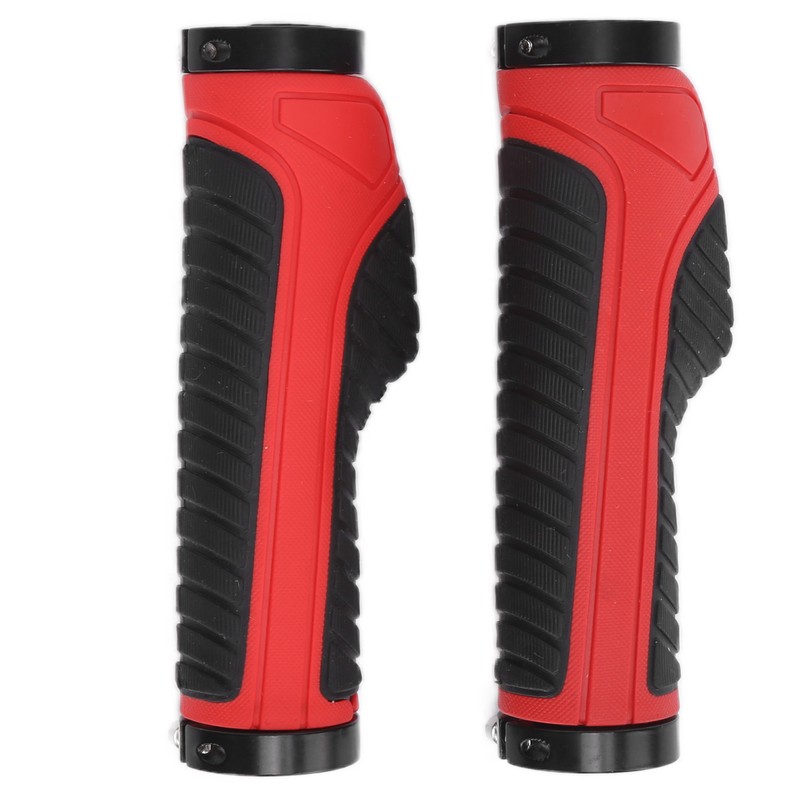 Bicycle Grips Ergonomic NonSlip Locking Comfortable Professional Mountain Bike Handlebars(Black