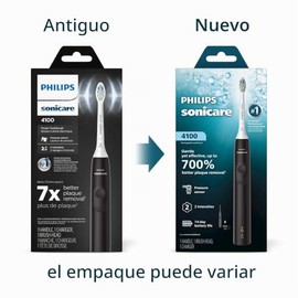 Philips Sonicare Cepillo de dientes eléctrico recargable 4100