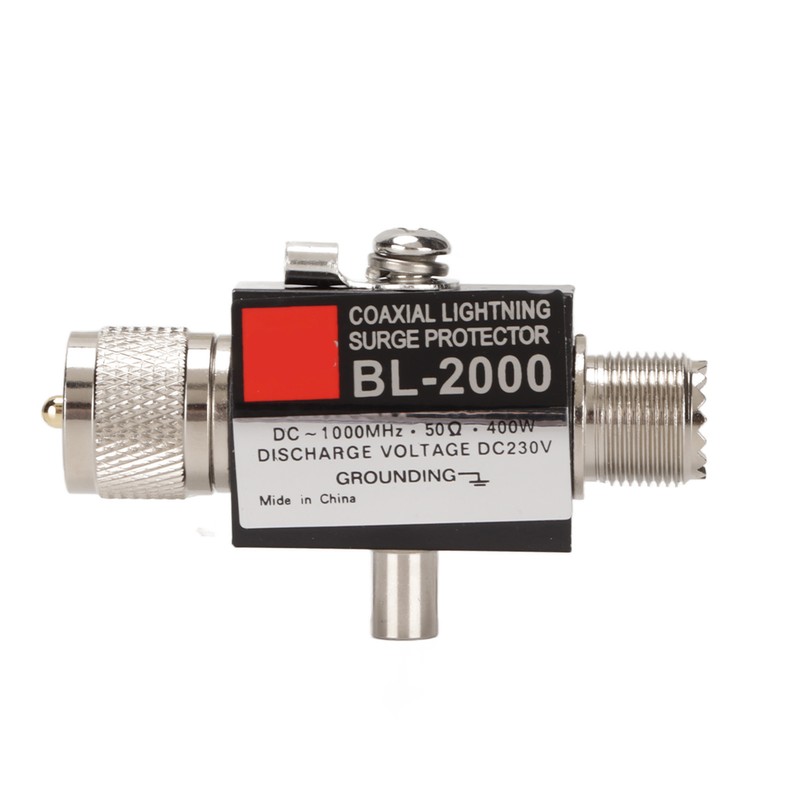 Coaxial Arrester PL259 Female To Male 400W Low Loss VSWR