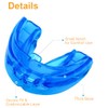 Coolrunner Protectores bucales dobles, protectores bucales deportivos