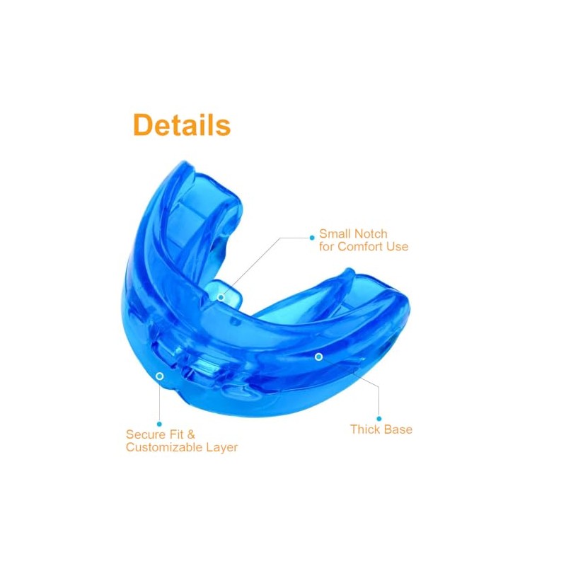 Coolrunner Protectores bucales dobles, protectores bucales deportivos