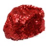 Cadoline Ladies Multicolor Elastic Sequin Polyester Flapper Hat 23cm Diameter,