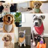 ICEMOOD Pet Cotton Bandanas with Adjustable Snap Button for Small