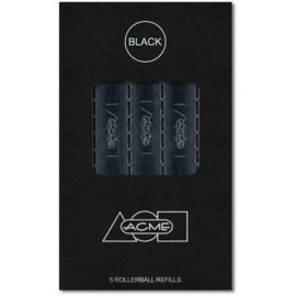 Acme Studios Roller Ball Refill Pack/5 PREFRBKBOX Black - Schmidt, German made