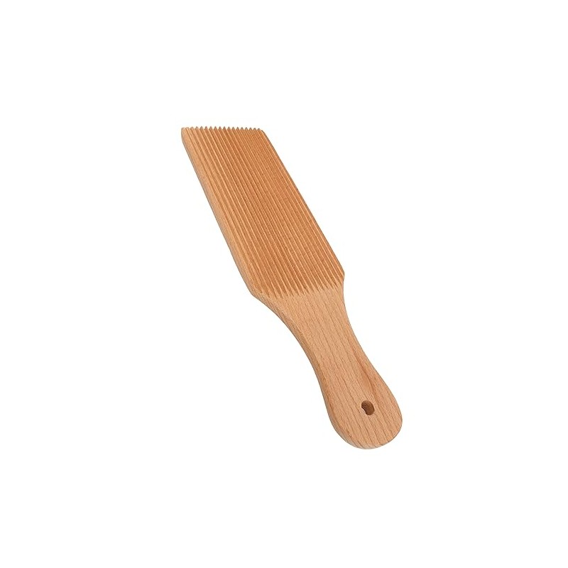Gnocchi Boards and Wooden Butter Paddles, Unique Curved Gnocchi Board