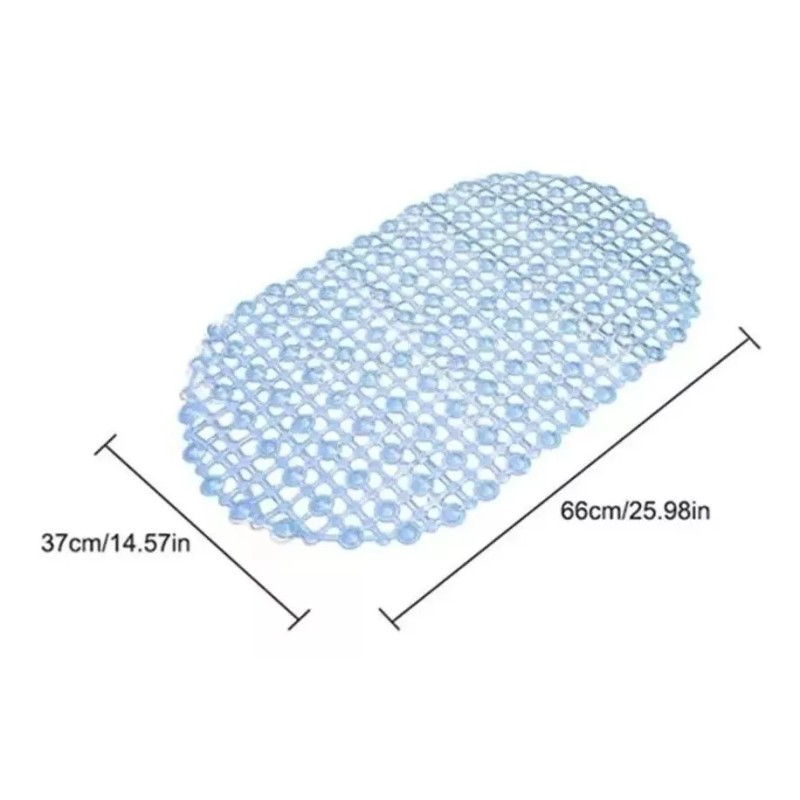 Misorel Tapete Para Baño Adherible Antiderrapante Colores Ducha