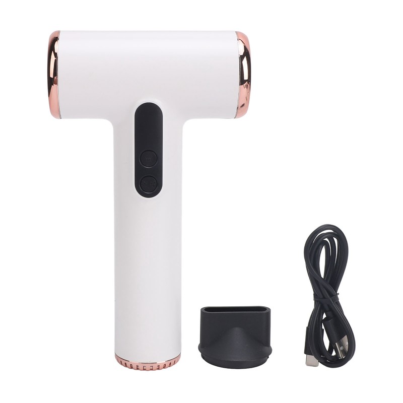 Cordless Hair Dryer 3 Speeds 3 Temp USB Rechargeable Portable