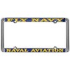 Fly Navy Naval Aviation License Plate Frame, Thin Rim