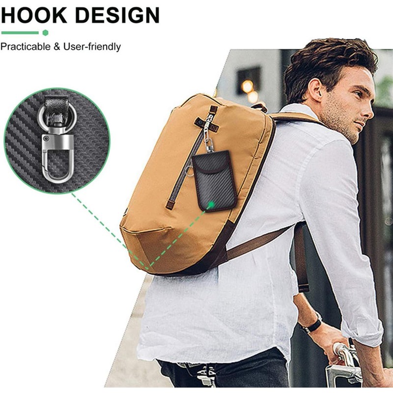 Car Key Signal Blocker Pouches Car Key Pouch RFID Blocking